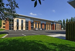 The Poplars Court office development in Lenton Lane, Nottingham has just sold its last unit