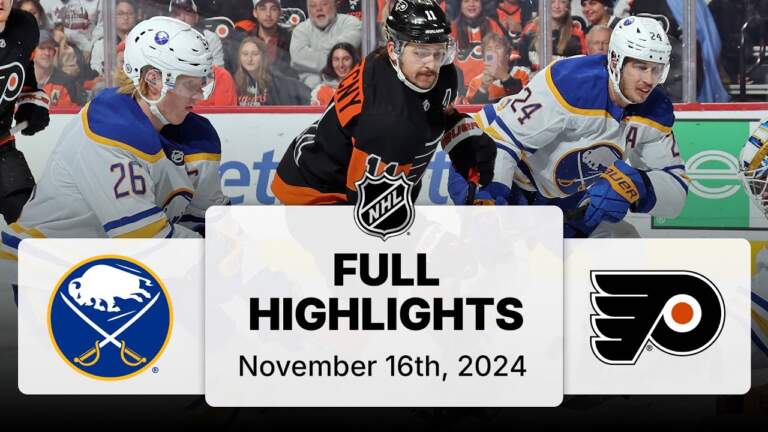 A Preview of the Upcoming Sabres vs Flyers Hockey Game