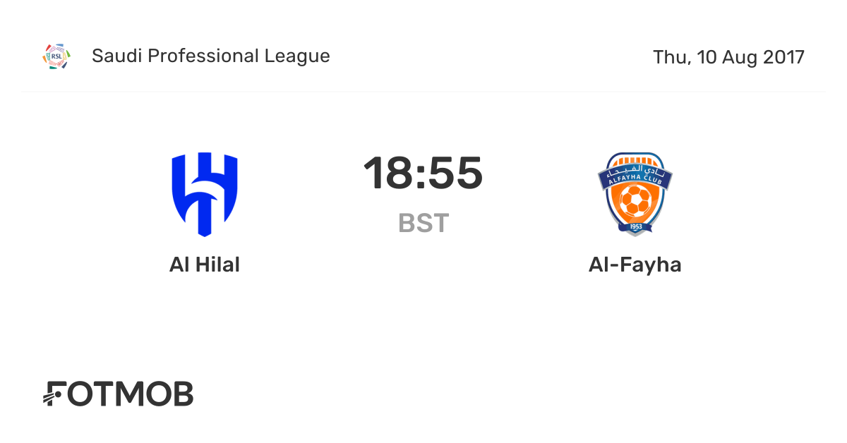 Al-Hilal vs Al Feiha: A Key Showdown in the Saudi Pro League