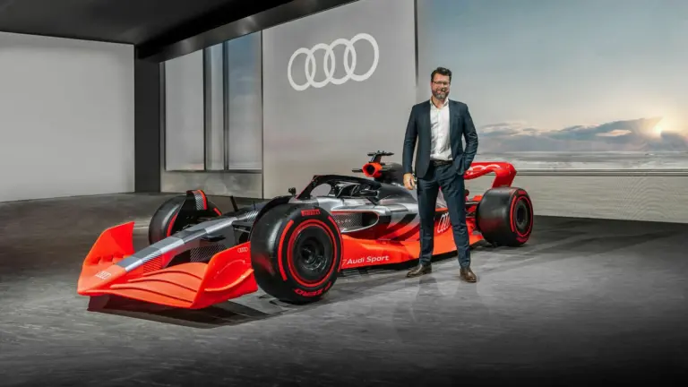 The Launch of the Audi F1 Car: Revolutionising Formula One