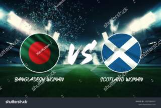 Bangladesh Women Take On Scotland Women in a Thrilling Match
