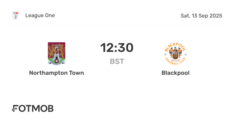 Blackpool vs Northampton Town: EFL Clash Overview