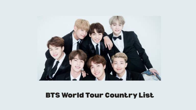 Updates on the BTS World Tour Official 2023