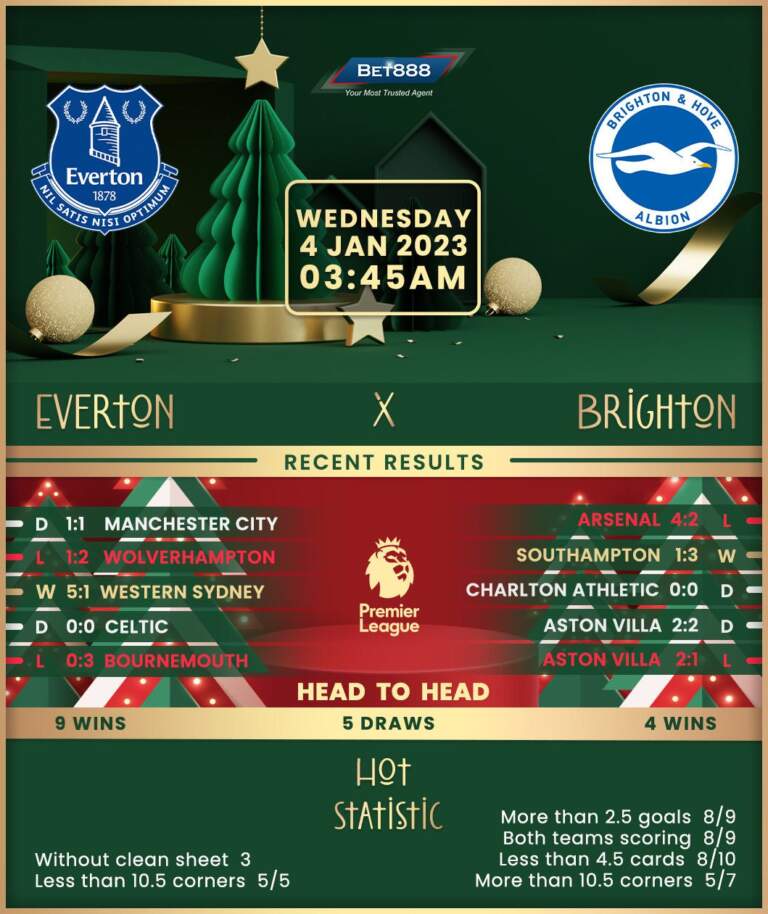 Everton vs Brighton & Hove Albion: A Match to Remember