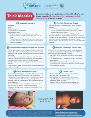 Measles: A Resurgence and Prevention Strategies