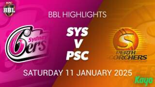 Perth Scorchers vs Sydney Sixers: A Match to Remember