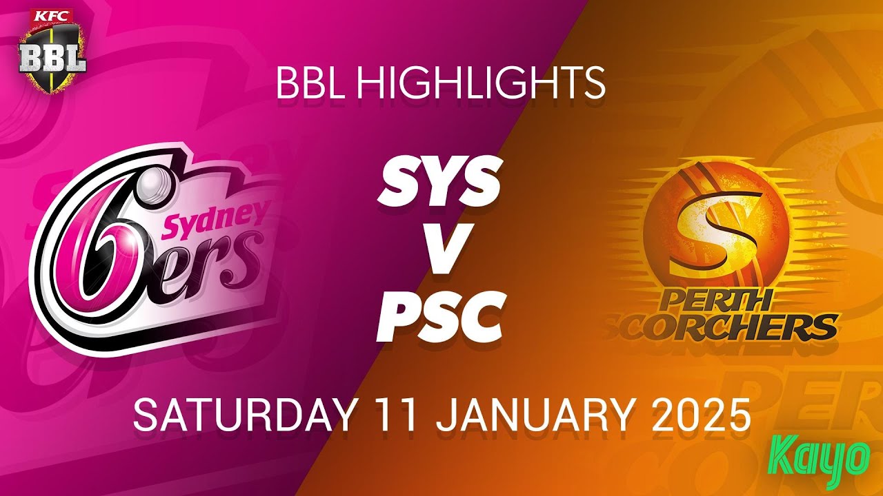 Perth Scorchers vs Sydney Sixers: A Match to Remember