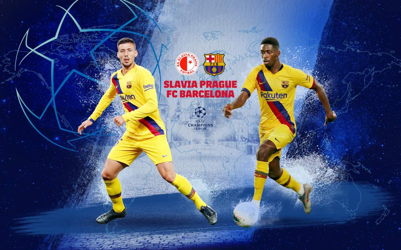 Highlights of the Slavia Praga vs FC Barcelona Match