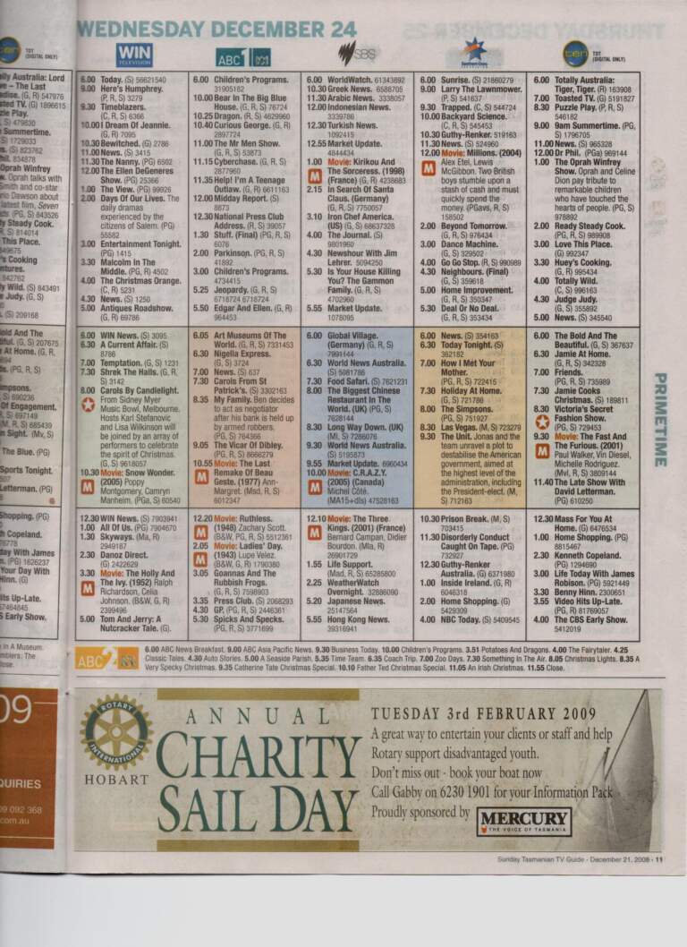 Understanding Today’s TV Listings