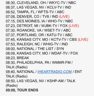 October 2023 TV Schedule Highlights
