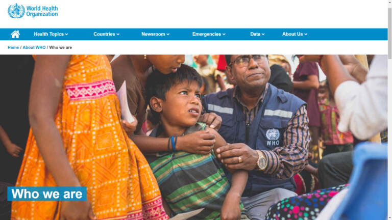 The Role of the World Health Organization in Global Health