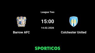 Barrow vs Colchester: A Crucial Clash in League Two