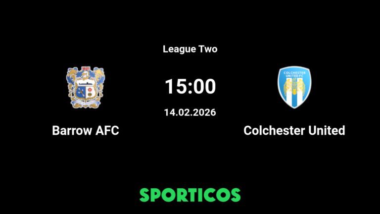 Barrow vs Colchester: A Crucial Clash in League Two