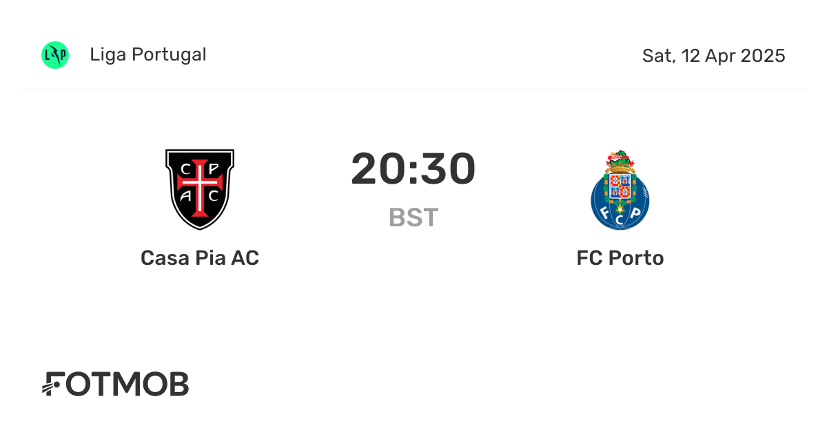 The Competitive Clash: Casa Pia vs Porto in Portuguese Football