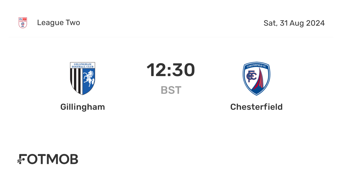 Chesterfield vs Gillingham: Match Analysis and Highlights