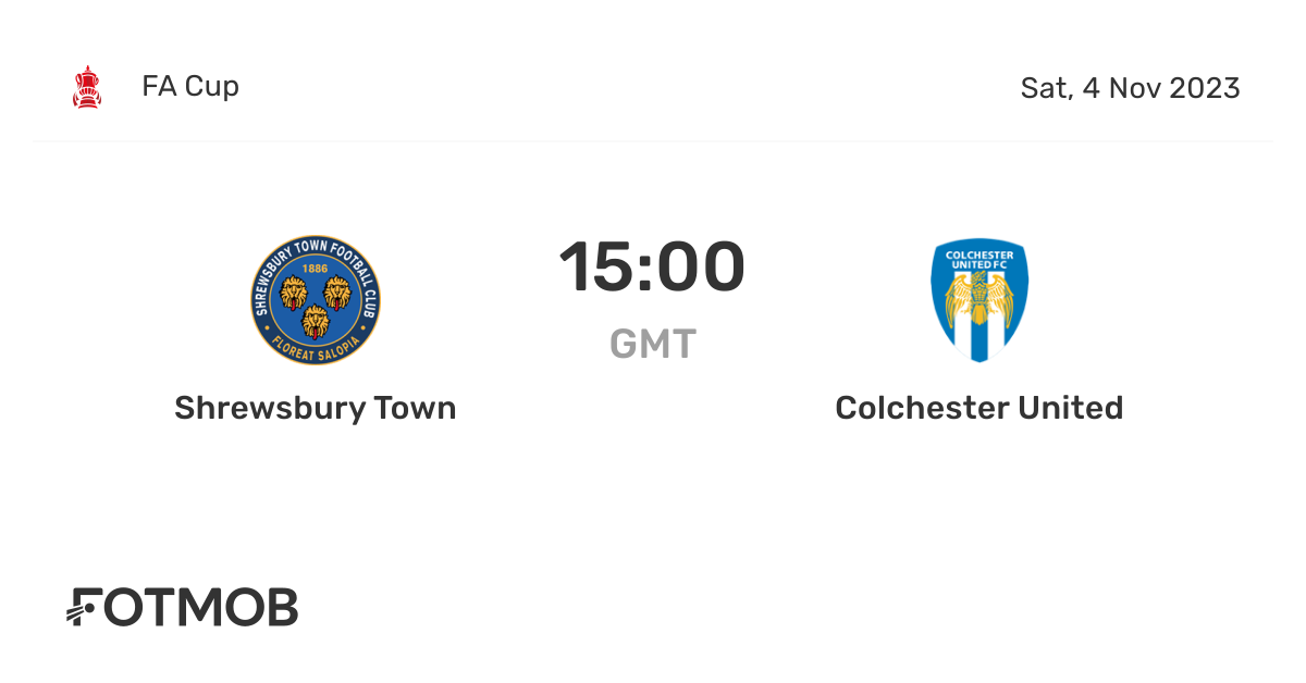 Colchester vs Shrewsbury: A Crucial Clash in League Football