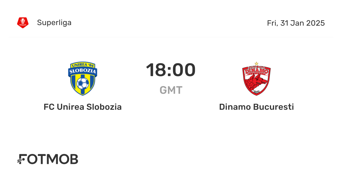 Dinamo București vs Unirea Slobozia: A Critical Matchup