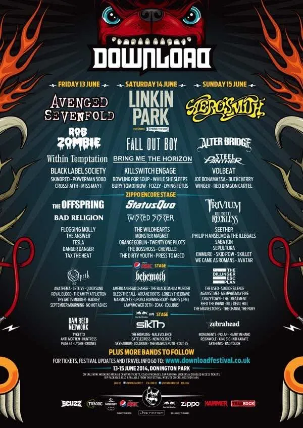 Download Festival Announcement: New Wave of Bands Revealed for 2026