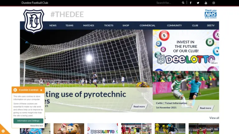 Dundee FC: A Historic Football Club in Scotland