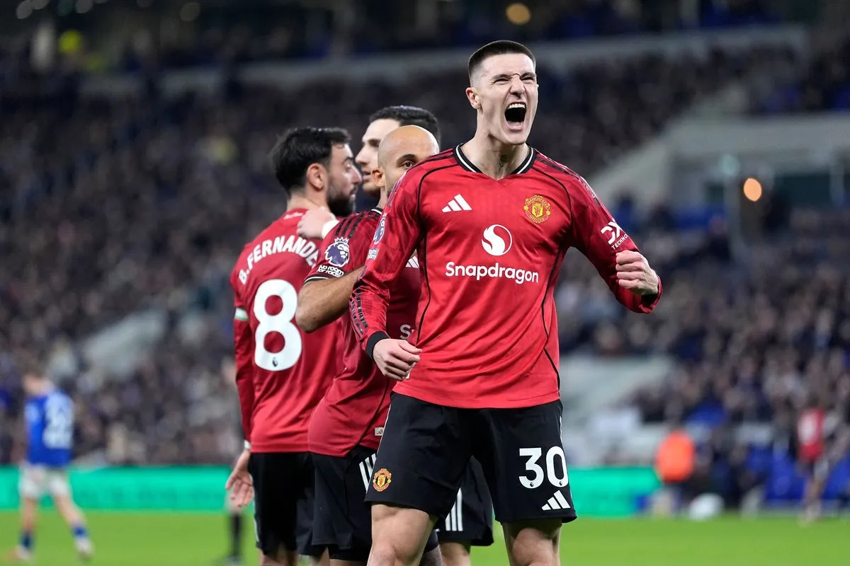 How Did Everton FC Manchester United End in a 1-0 Victory for the Red Devils?