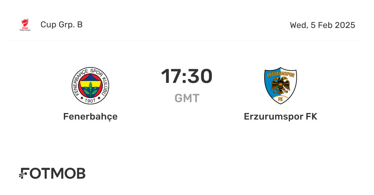 Fenerbahçe Triumphs Over Erzurumspor in Thrilling Encounter