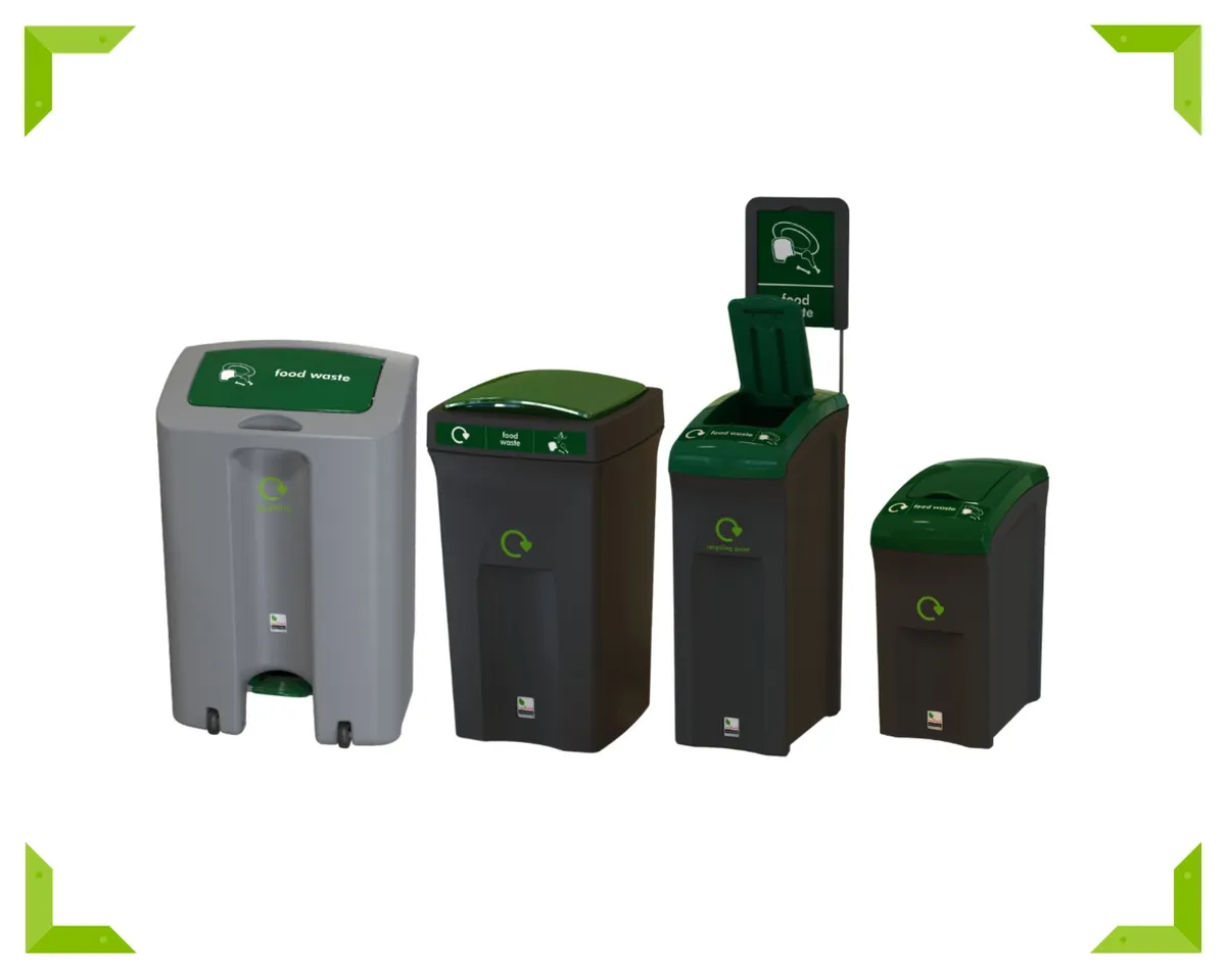 Why is the food waste recycling bin becoming essential for businesses in England?