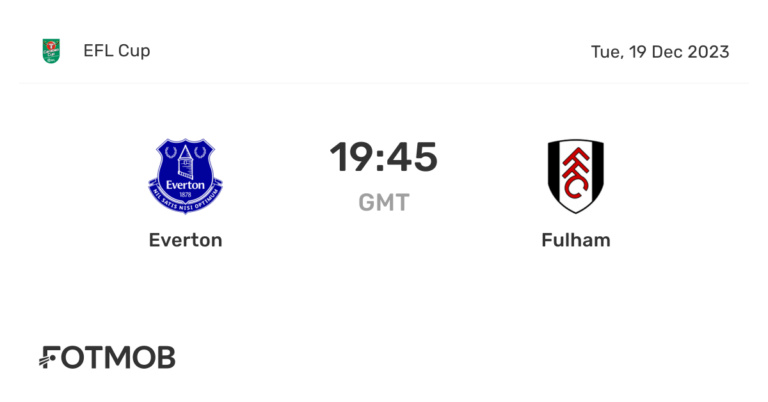 Fulham vs Everton: A Thrilling Encounter in the Premier League