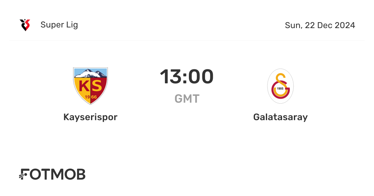 Galatasaray vs Kayserispor: A Memorable Clash