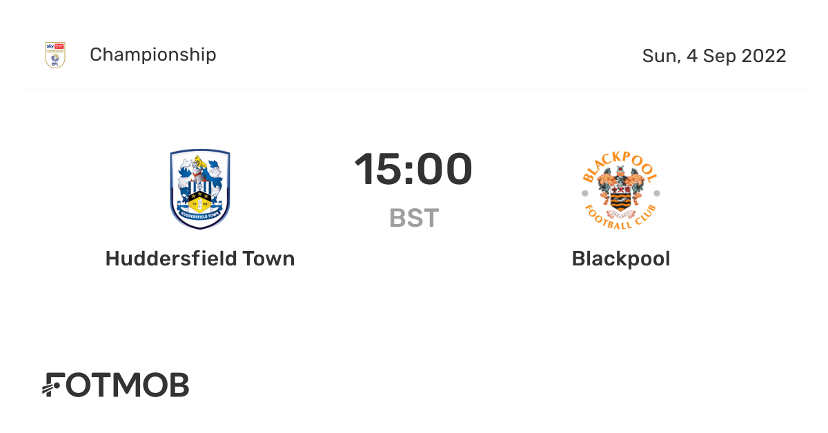 Latest Insights on Huddersfield vs Blackpool