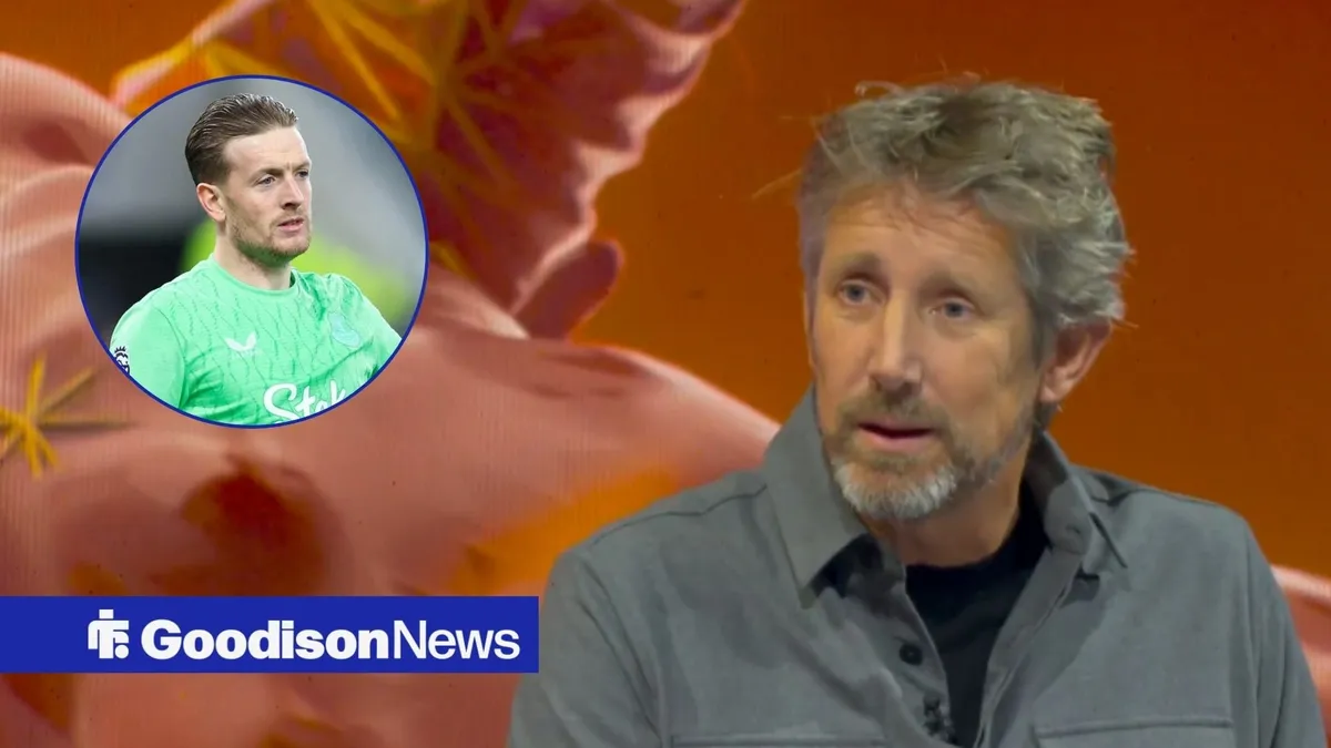 What Did Jordan Pickford Do That Surprised Edwin van der Sar?