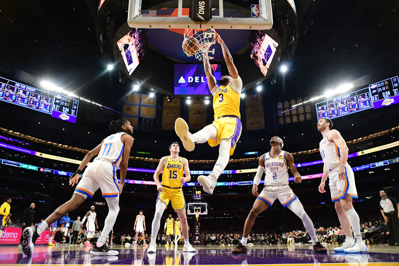 Lakers vs Thunder: A Thrilling NBA Showdown