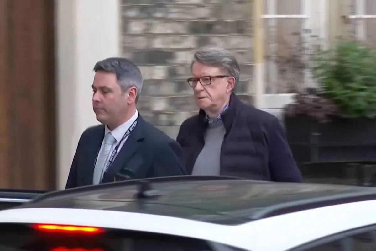 Breaking News: Mandelson Arrested for Alleged Misconduct in Public Office