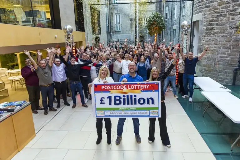 Who are the latest winners in the postcode lottery?