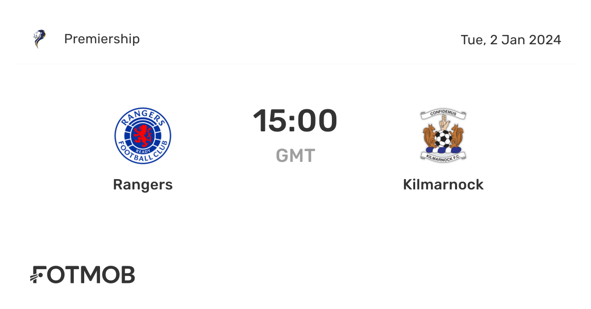 Rangers vs Kilmarnock: A Look at Their Recent Encounters