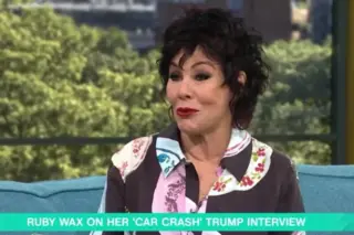 Ruby Wax Jokes About Donald Trump During This Morning Appearance