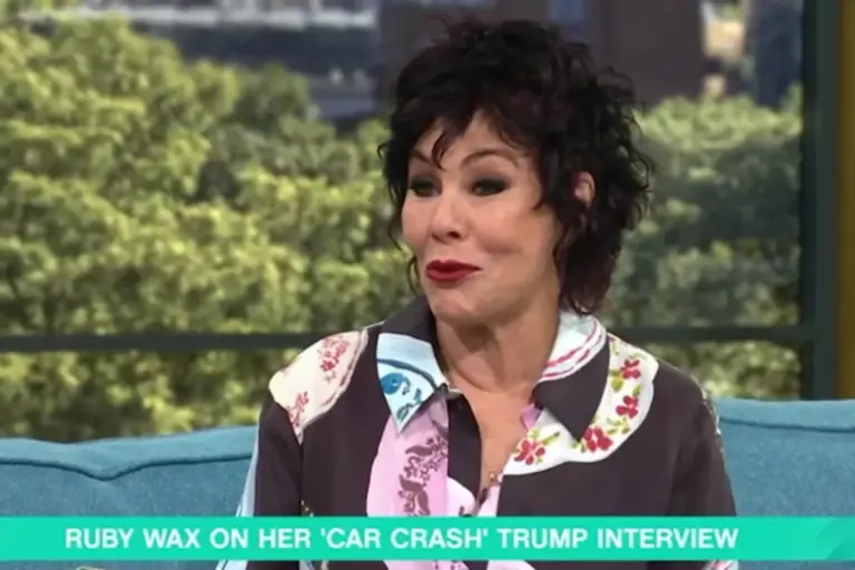 Ruby Wax Jokes About Donald Trump During This Morning Appearance