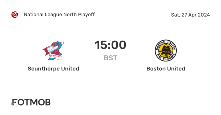 Scunthorpe vs Boston United: A Competitive Clash