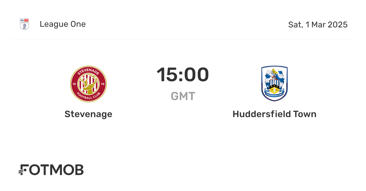 Stevenage vs Huddersfield: A Match Preview