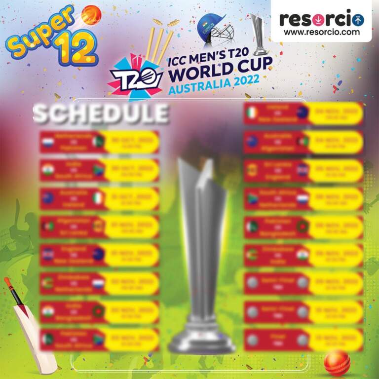 2023 T20 World Cup Schedule: Complete Match Dates and Venues