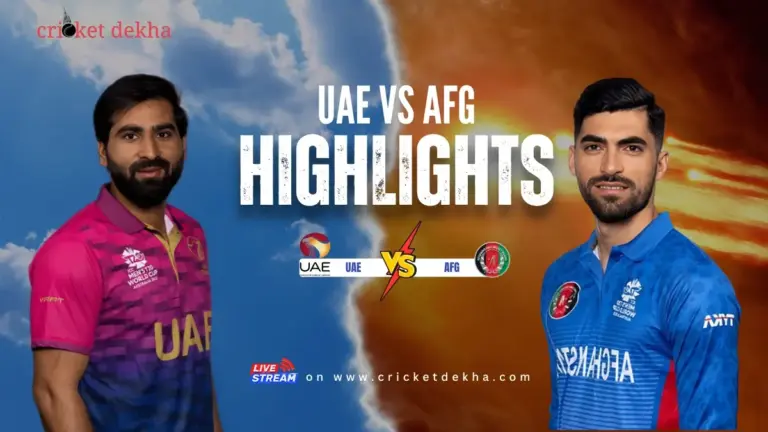 The Sporting Rivalry: UAE vs Afghanistan