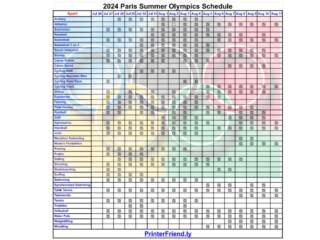 Winter Olympics Schedule and Results 2024