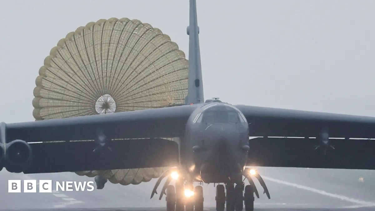 B52 Bomber Deployment at RAF Fairford Marks Strategic Military Move