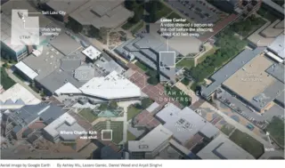 Charlie kirk assassinated at Utah Valley University