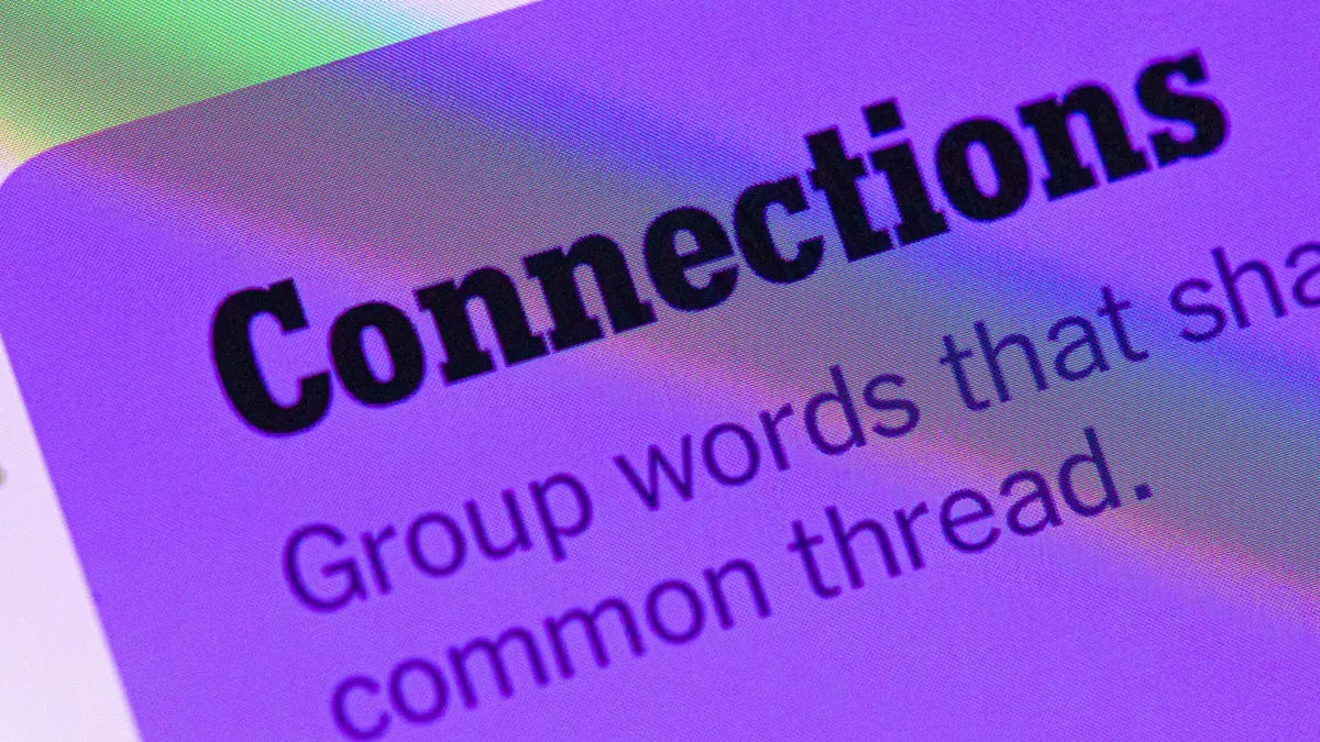 Connections Hint: Today’s NYT Puzzle Insights