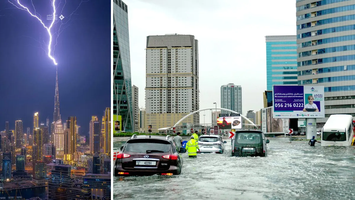 Dubai Weather: Overnight Flooding and Storms Hit the City