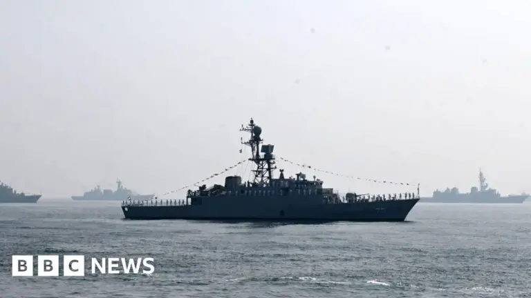Iranian warship iris dena sinking
