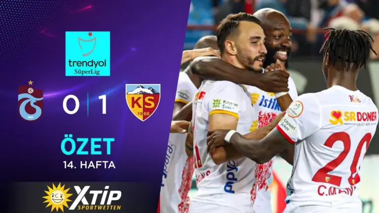 Kayserispor vs trabzonspor