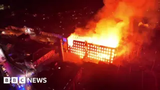 Leek Fire: Blaze Engulfs Historic Big Mill