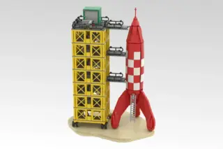 LEGO Tintin Moon Rocket Set to Launch in 2026