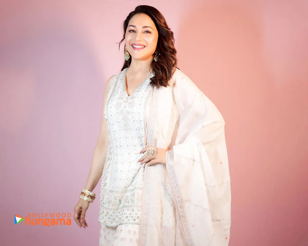 Madhuri Dixit Shines in Gorakhpur for Upcoming Film